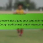 Crampons classiques pour terrain ferme : Design traditionnel, attrait intemporel