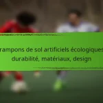 Crampons de sol artificiels écologiques : durabilité, matériaux, design