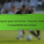 Crampons pour sol ferme : Traction, Stabilité, Compatibilité de surface