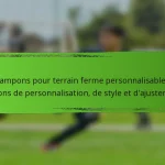 Crampons pour terrain ferme personnalisables : options de personnalisation, de style et d’ajustement
