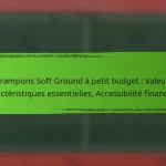 Crampons Soft Ground à petit budget : Valeur, Caractéristiques essentielles, Accessibilité financière